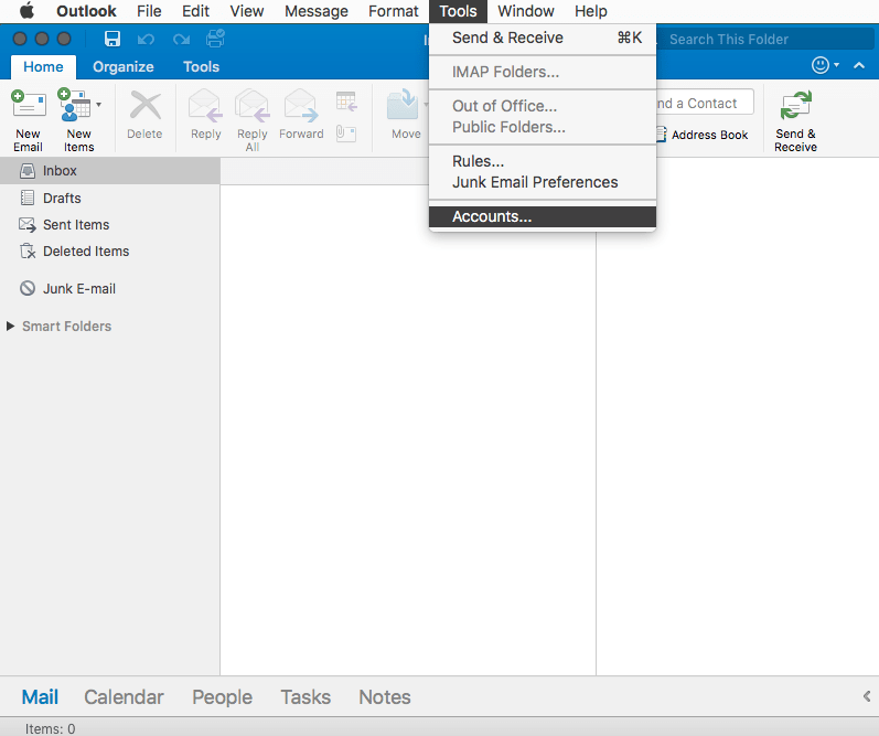 outlook for mac - single line view in email
